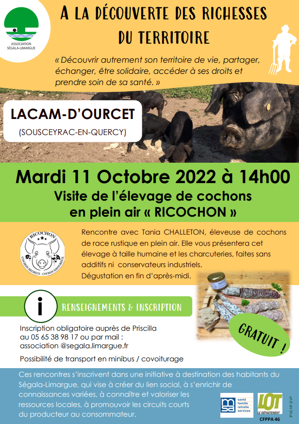 Visite de producteurs – RICOCHON à Lacam-D’Ourcet
