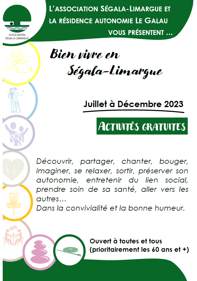 Bien Vivre en Ségala-Limargue – Programme de Juillet à Décembre 2023