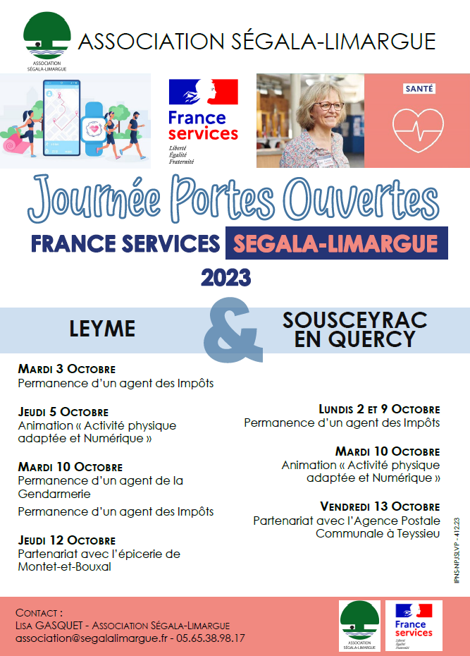 Journée Portes Ouvertes France Services Ségala-Limargue