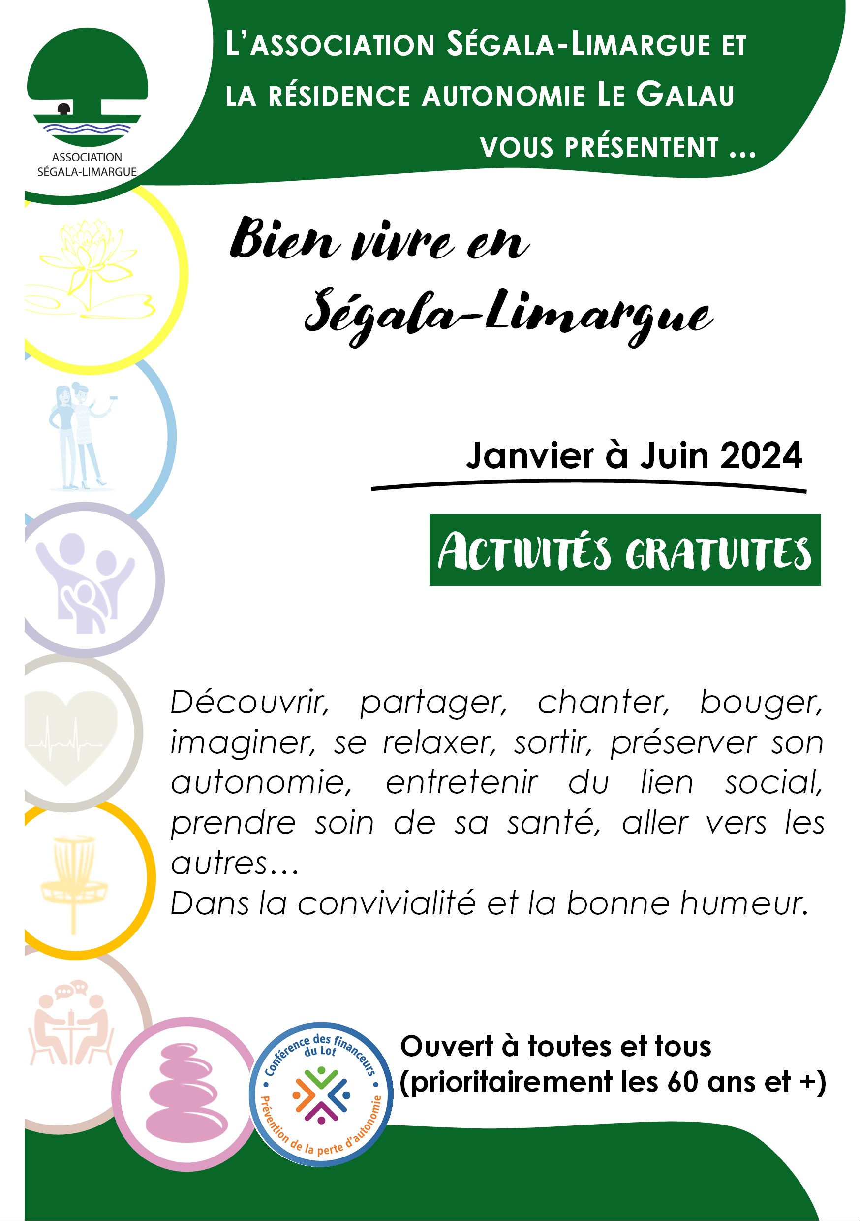 Programme « Bien vivre en Ségala-Limargue » – Janvier à Juin 2024