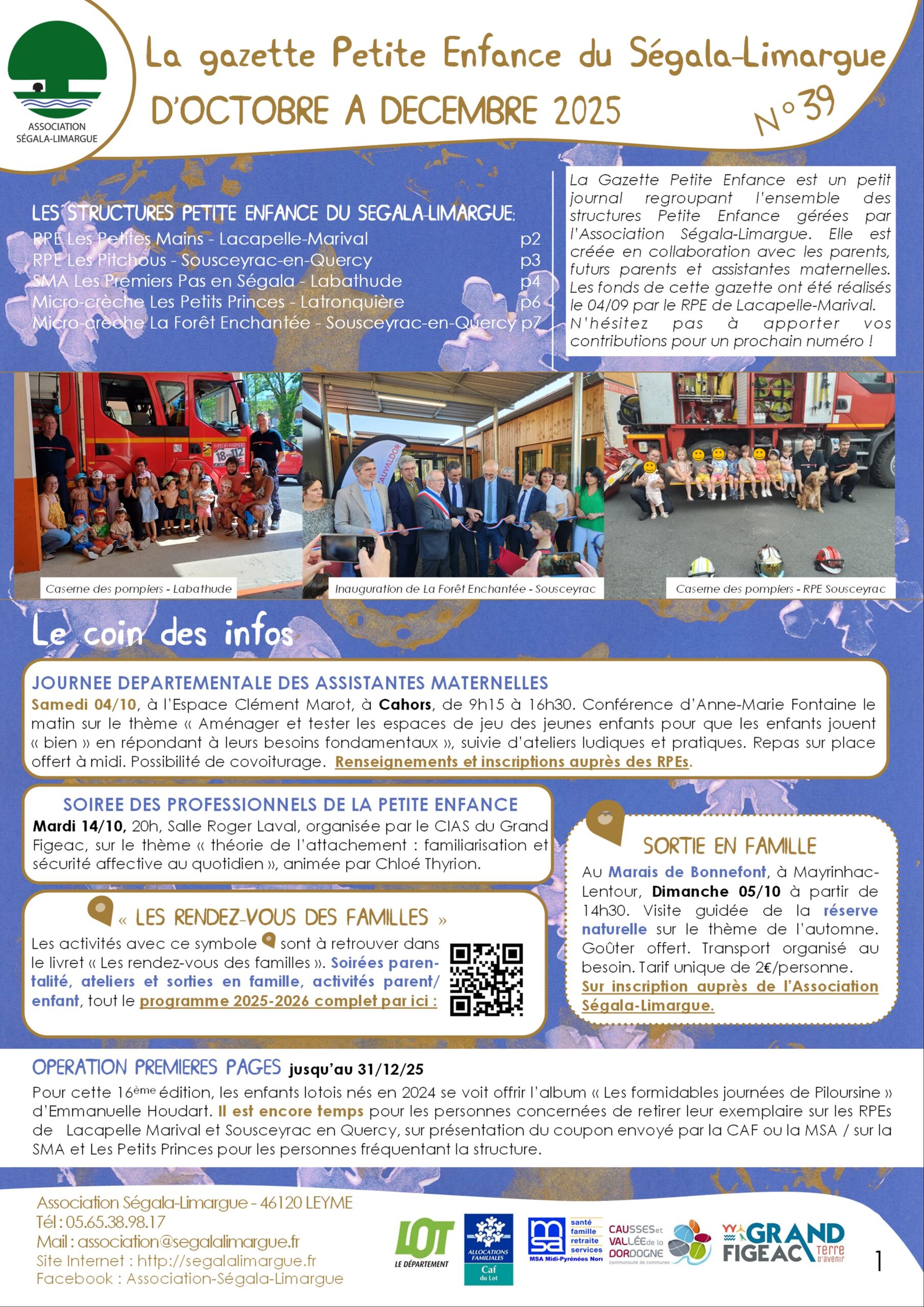 Gazette Petite Enfance n°39 – Octobre, Novembre, Décembre 2025