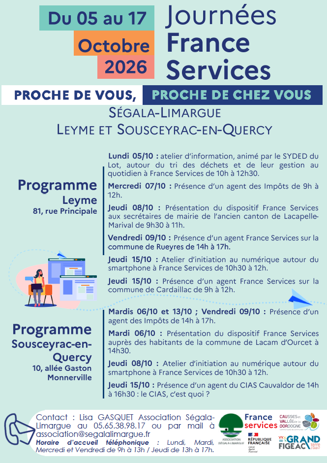 Journées Portes Ouvertes France Services – du 05/10 au 17/10