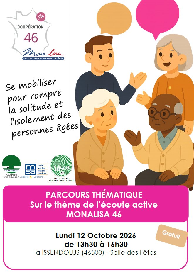 Parcours thématique sur le thème de l&rsquo;écoute active – le 12/10 à Issendolus